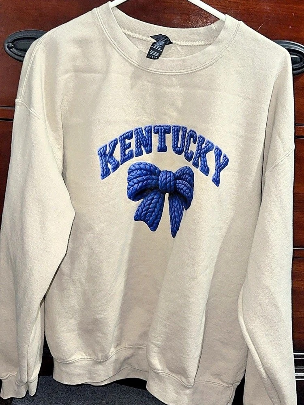 Kentucky Blue Bow Sweatshirt
